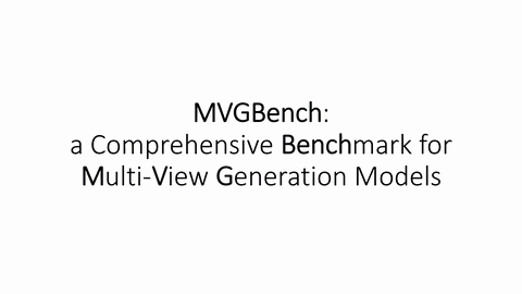 MVGBench: a Comprehensive Benchmark for Multi-view Generation Models